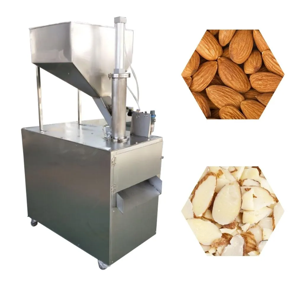 Almond slicer machine