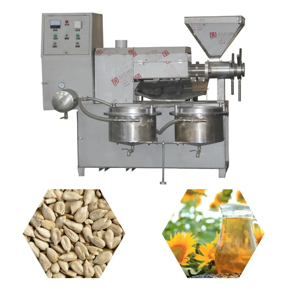 sunflower seeds screw oil press machine