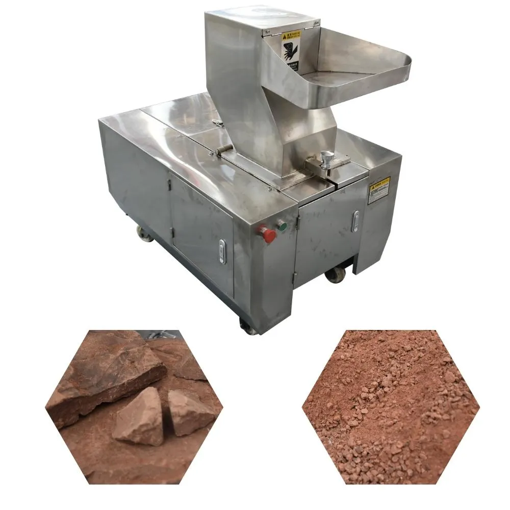 cocoa cakes crusher machine