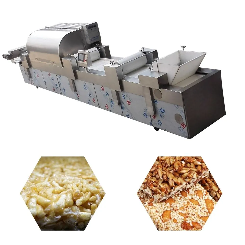 automatic peanut brittle making machine