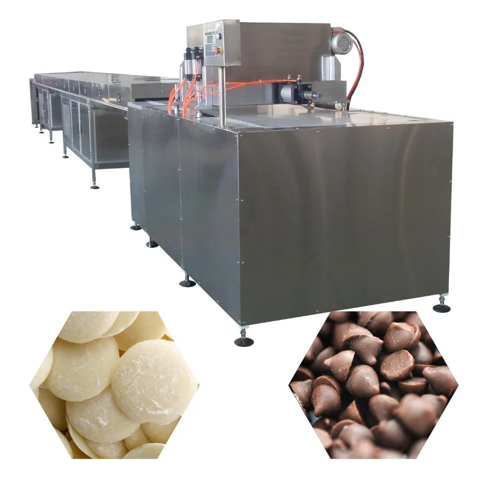 chocolate chips depositing machine