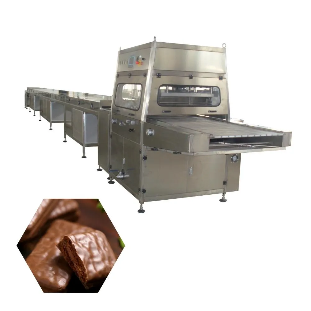 chocolate enrobing machine