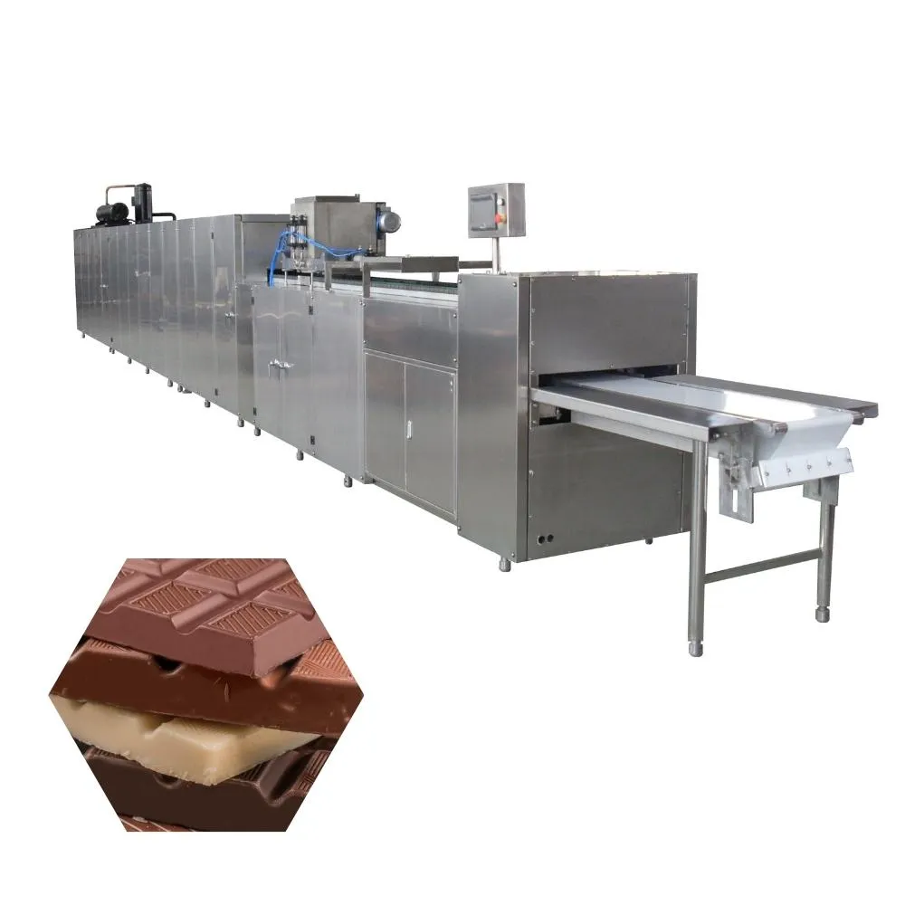 automatic chocolate depositing machine